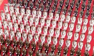 礼兵队伍俯拍太震撼了 礼兵队伍俯拍太震撼了