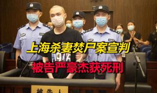 上海杀妻焚尸案凶手获死刑