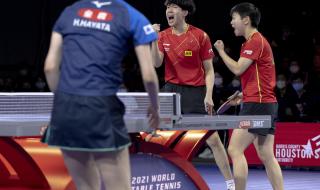 王楚钦孙颖莎出席抽签仪式 王楚钦孙颖莎出席抽签仪式